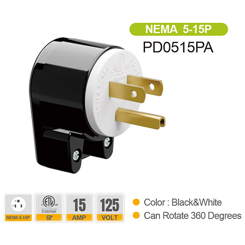 Plugduty NEMA 5-15P Plug